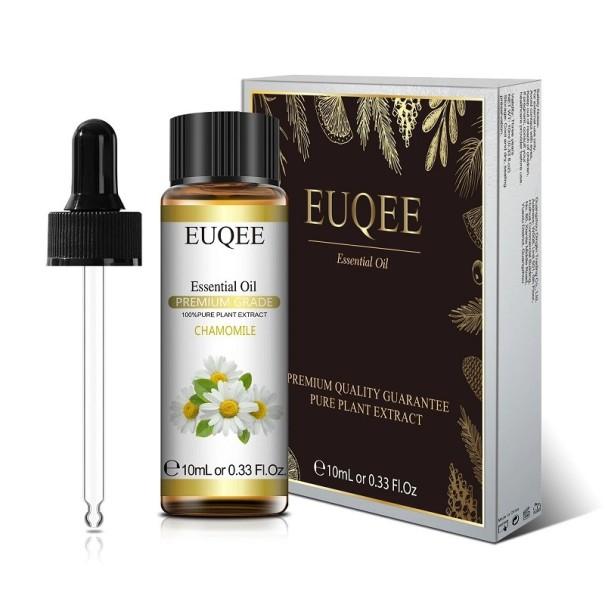 Naturlig växt eterisk olja för diffusor Naturlig eterisk olja Arom med naturliga extrakt 10 ml Chamomile