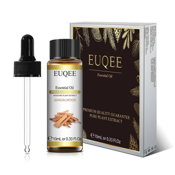 Naturlig växt eterisk olja för diffusor Naturlig eterisk olja Arom med naturliga extrakt 10 ml Sandalwood