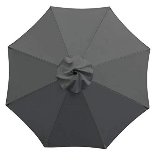 Navigați pe o umbrelă de soare negru 3 m
