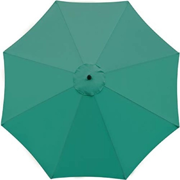 Navigați pe o umbrelă de soare verde 3 m
