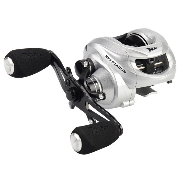 Naviják de Baitcasting N854 prateado
