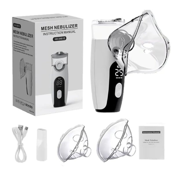 Nébuliseur portable silencieux à chargement USB pour inhalation pour adultes et enfants 1