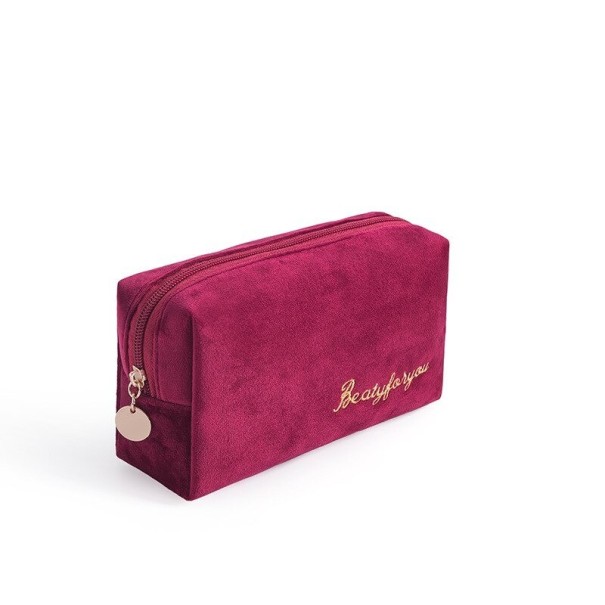 Neceser de mujer T514 burdeos