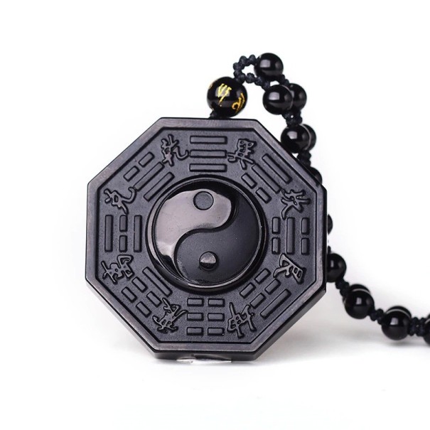 Necklace with Yin and Yang Pendant 1