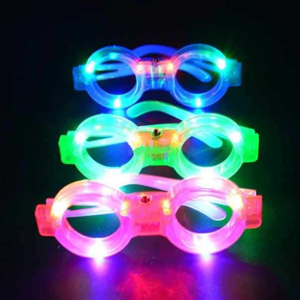 Neon-LED-Brille 12 Stück H1161 1