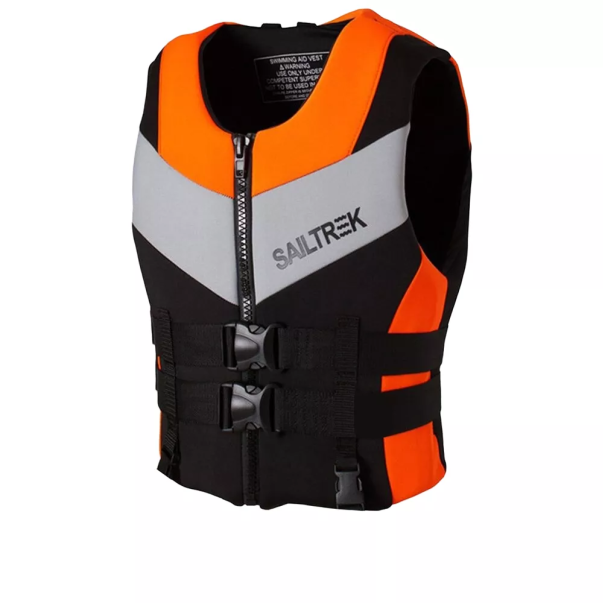 Neopren-Schwimmweste orange XS