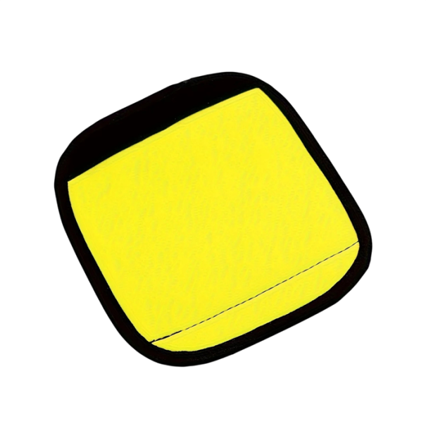 Neoprenový kryt na rukojeť zavazadla ochranný návlek 14×15 cm neoprenový obal na madlo kufru pro cestovní kufry a cestovní tašky žlutá