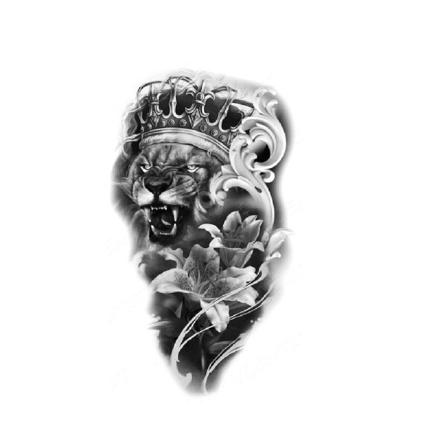 Nep katten tatoeage 2
