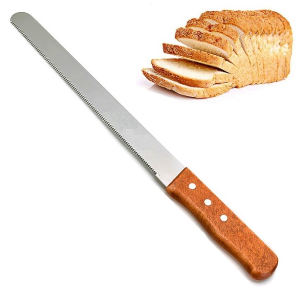 Nerezový nôž na pečivo 1
