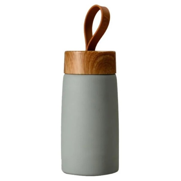 Nerezový termohrnek 260 ml Dvoustěnná vakuová izolace Cestovní hrnek na kávu a čaj Odolný termo hrnek s nepropustným víčkem Lehký a stylový design zelená