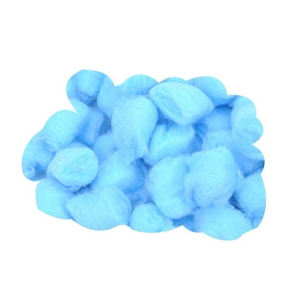Nesting Material for Rodent Cage 100 pcs blue