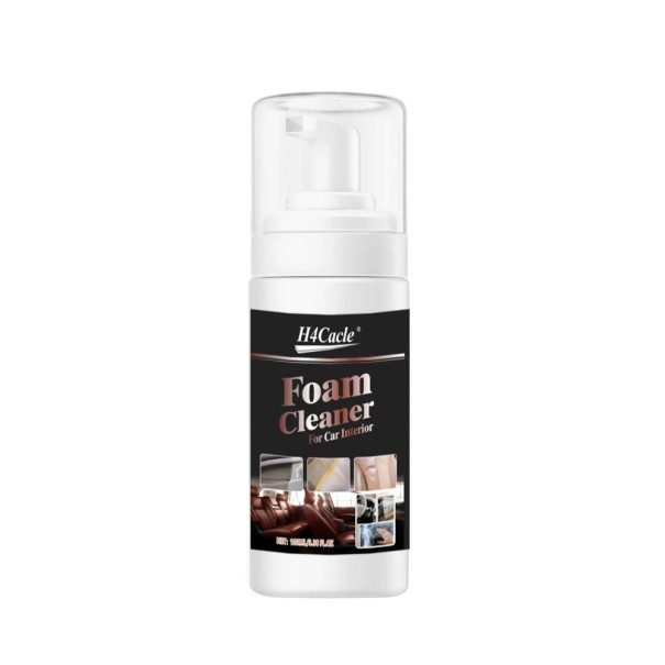 Nettoyant mousse multifonction 100 ml mousse pénétrante spray blanc nettoyage intérieur voiture sièges en cuir élimination des taches 1