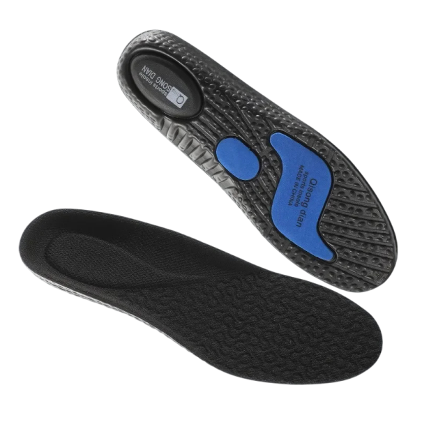 Neutrale kleur schoeninlegzolen One size fits all Vermindert voetvermoeidheid Schokabsorptie Ondersteuning van de voetboog Comfortabel om de hele dag te dragen zwart 37-38