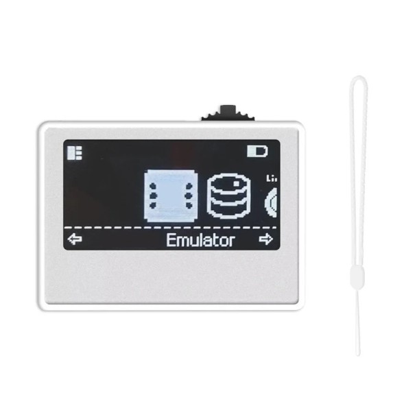 NFC emulátor 1,3" OLED 200 mAh USB-C pro Nintendo Switch Switch OLED Switch Lite 3DS WiiU pro amiibo a štítky herní data bílá