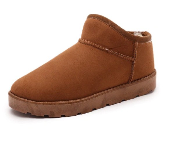 Niedrige Damen-Winterstiefel J2391 hellbraun 35