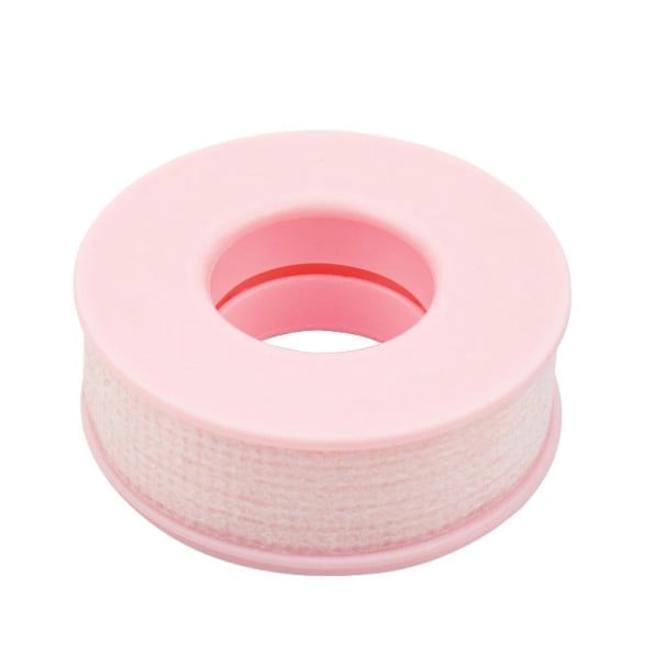 Niet-geweven siliconen gel oogplak 1,7 x 1,3 x 4,5 cm Medische beschermende onderlegger voor wimperextensions Fixatie van de onderste wimpers roze