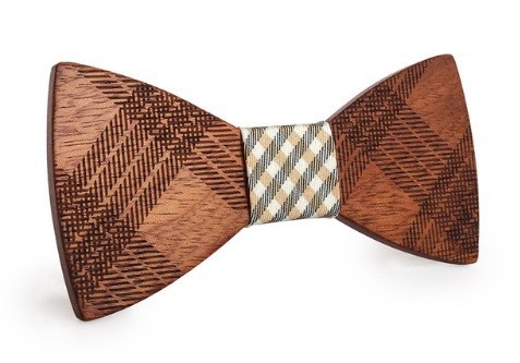 Nœud papillon en bois J636 2