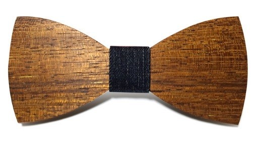 Nœud papillon en bois J640 4
