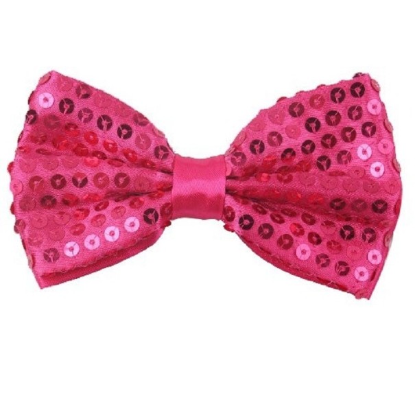 Nœud papillon T1290 rose foncé