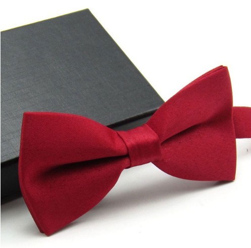 Nœud papillon UNISEX grenat