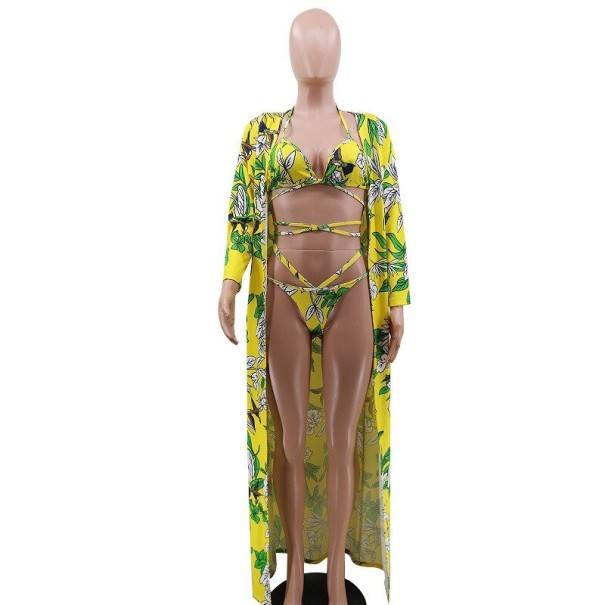Női bikini és kardigán P1284 XL
