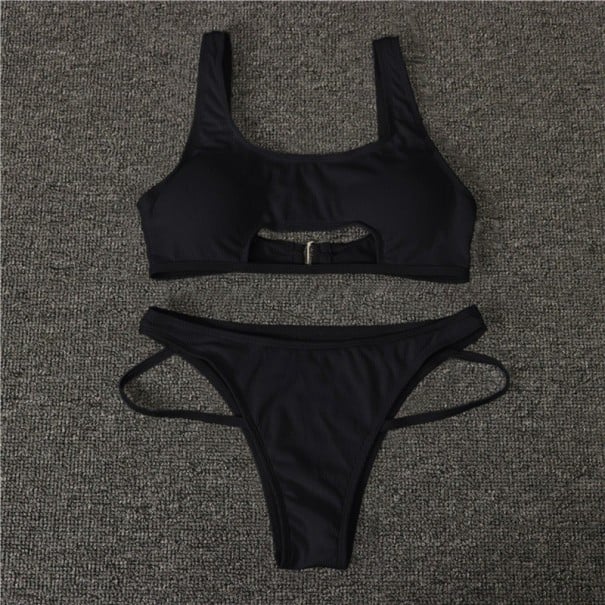 Női bikini P1239 fekete M