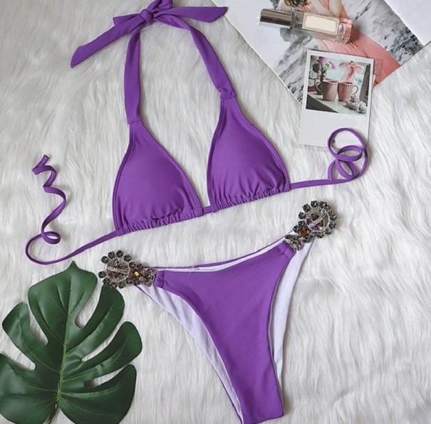 Női bikini P253 lila L