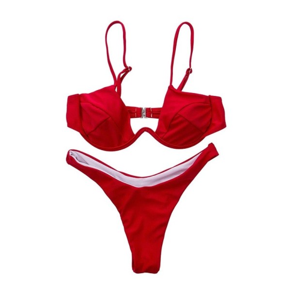 Női bikini P320 piros XL