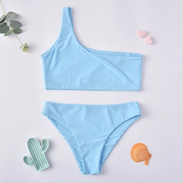 Női bikini P373 világoskék M