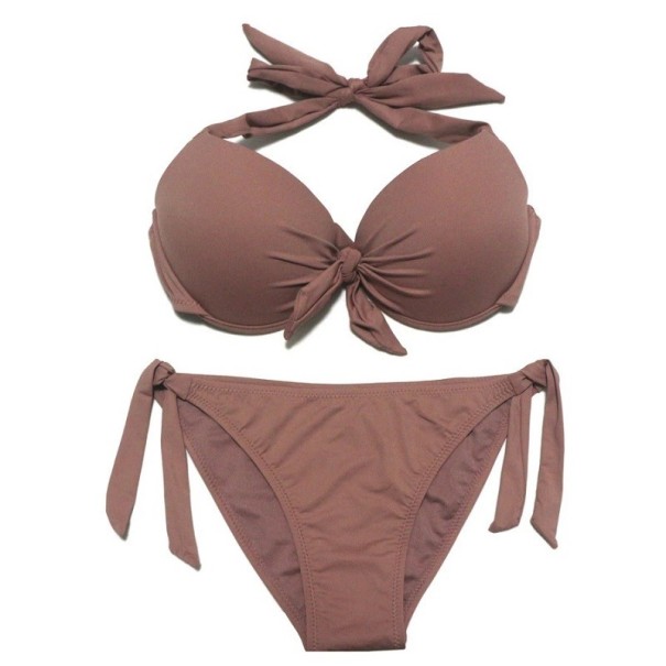Női bikini P427 világos barna S
