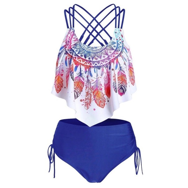Női bikini P771 kék S