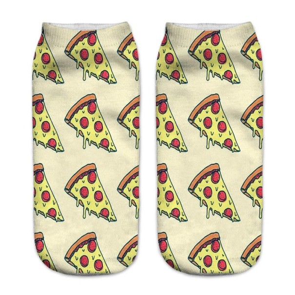Női bokazokni - Pizza 7