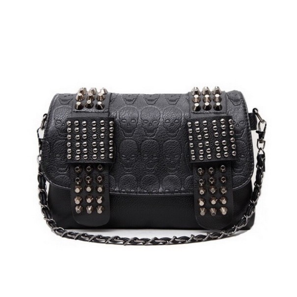 Női crossbody kézitáska koponyával 1