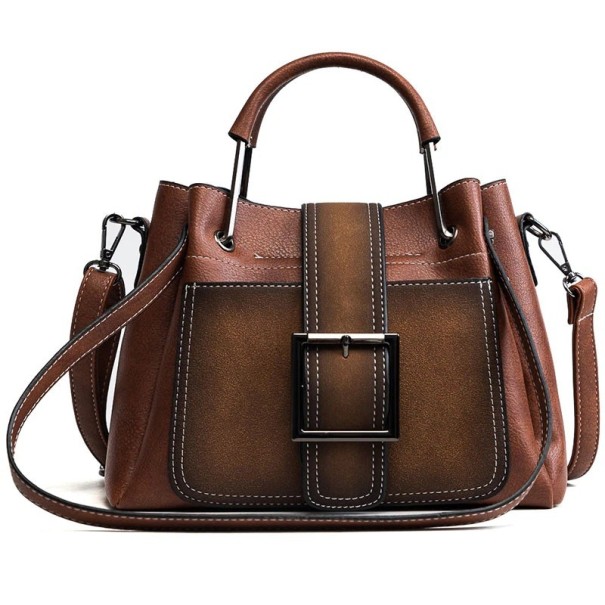 Női crossbody kézitáska M1163 barna