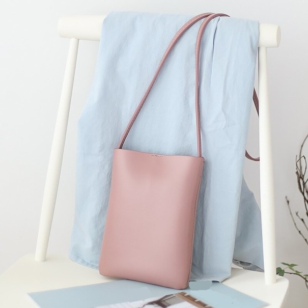 Női crossbody kézitáska M1213 régi rózsaszín