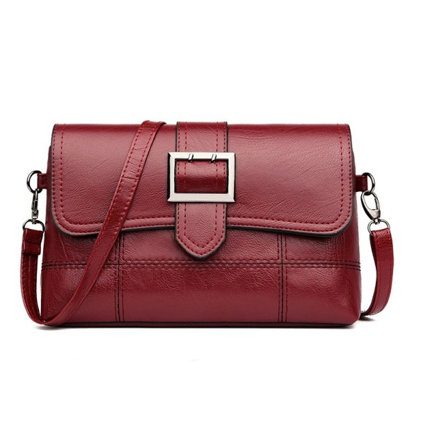 Női crossbody kézitáska M1407 bordó