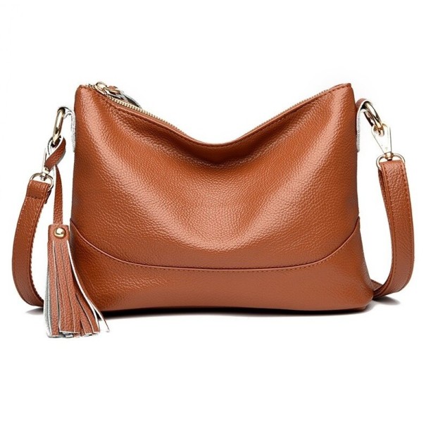 Női crossbody kézitáska M1815 barna