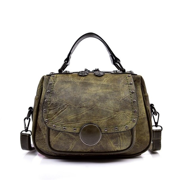 Női crossbody kézitáska M971 olajbogyó