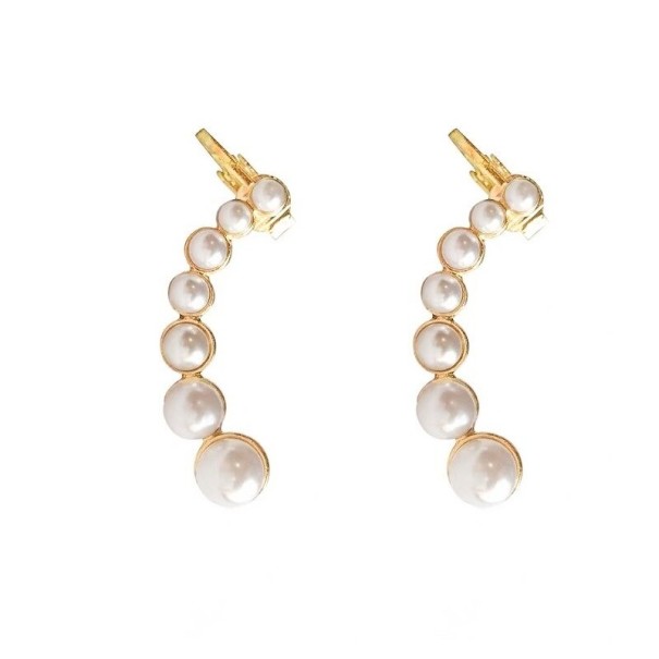 Női gyöngy fülbevaló G1089 8