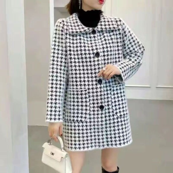 Női kabát P2248 fekete XS