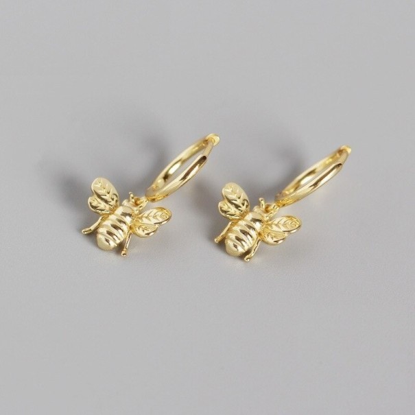 Női karika fülbevaló R119 arany 2