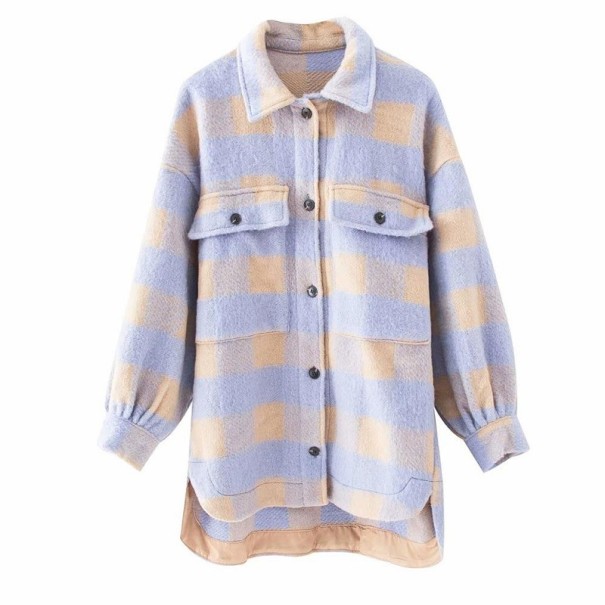 Női kockás kabát P1494 M