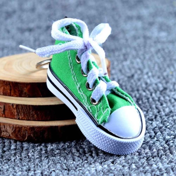Női kulcstartó Mini cipő J2791 zöld