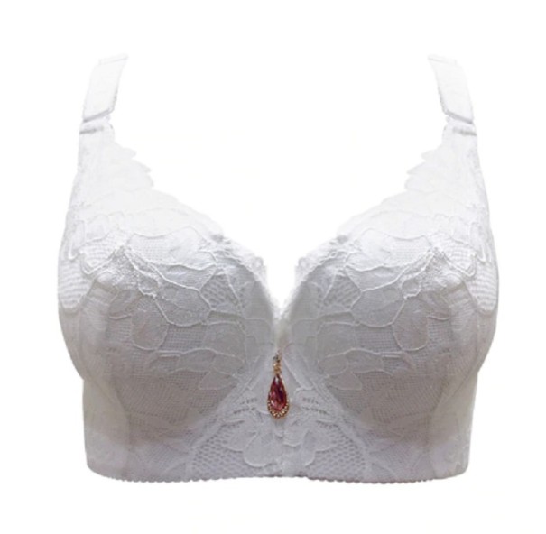 Női melltartó nagyobb mellekhez fehér 100C