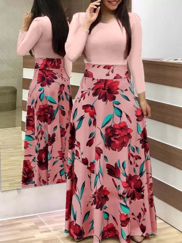 Női őszi Boho ruha L 3