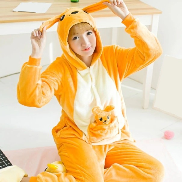 Női pizsama overál P2918 L 8