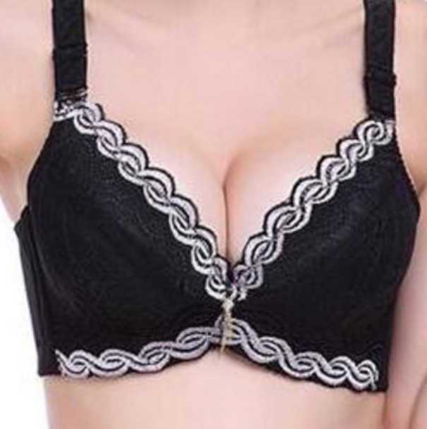 Női push up melltartó J1676 fekete 85B