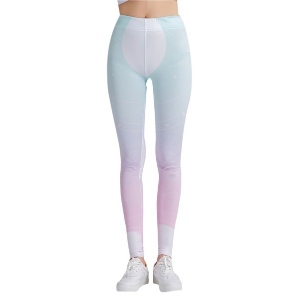 Női stílusos 3D leggings 1