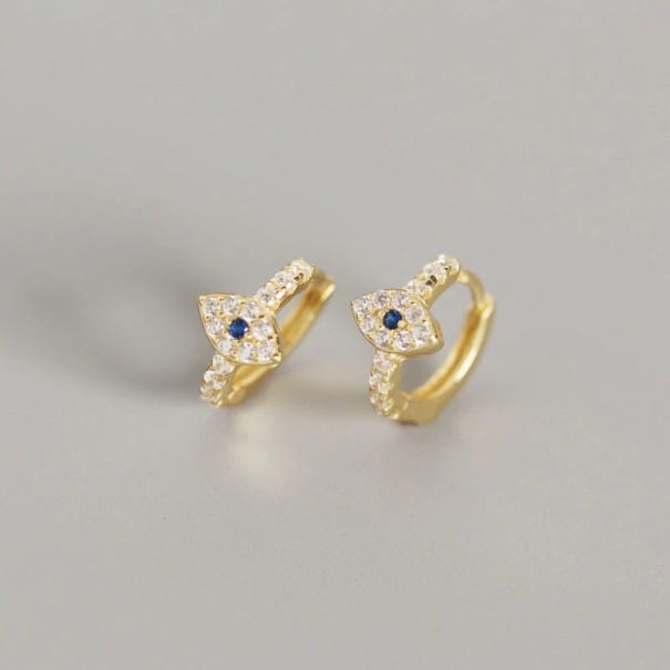 Női szem fülbevaló arany 1