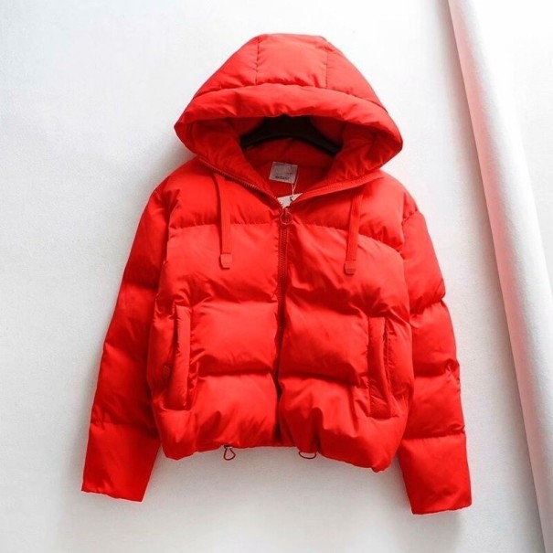 Női téli dzseki P2567 piros S